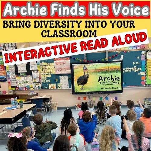 Preview of SEL 'Archie Finds His Voice' - read aloud; a Story of Diversity and Inclusion