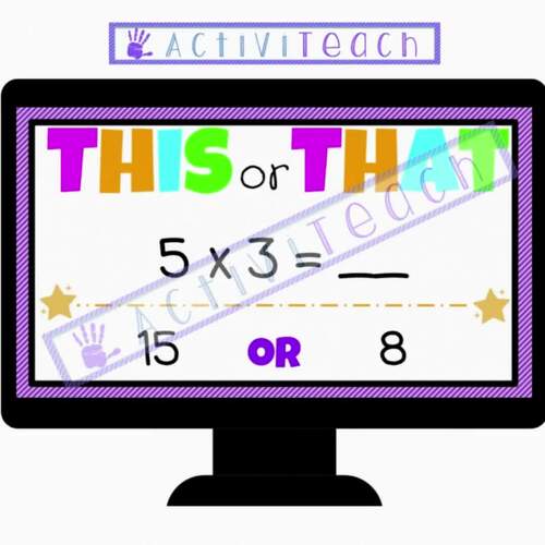 Basic Multiplication and Division Facts Practice Games Math Fact Fluency SPED