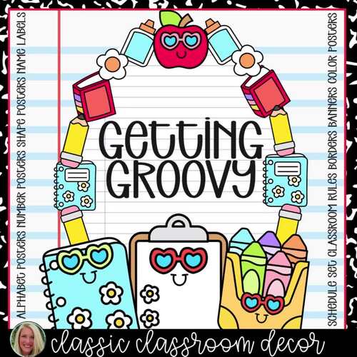 Classic Classroom Decor BUNDLE | *Growing Bundle