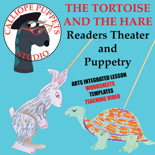 Preview of PUPPET CINEMA: THE TORTOISE AND THE HARE IN READERS THEATER AND PUPPETRY