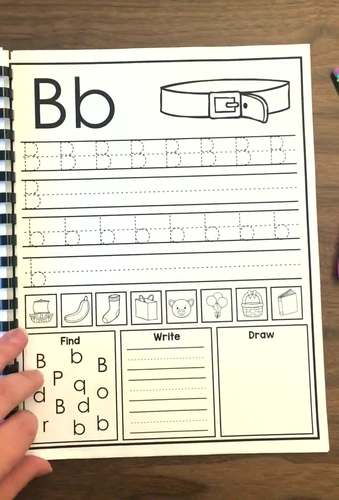 Alphabet Handwriting Letter Pages by Bethany Gardner | TPT