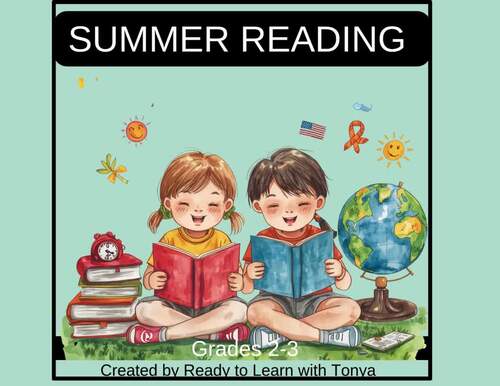 Preview of Summer Reading Skills Packet | Prevent the Summer Slide | Grades 2–3