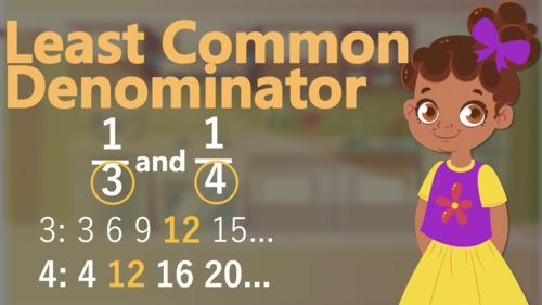 Preview of Fractions: Least Common Denominator