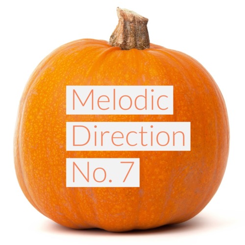 Preview of Melodic Direction No. 7 (Pumpkin visual)