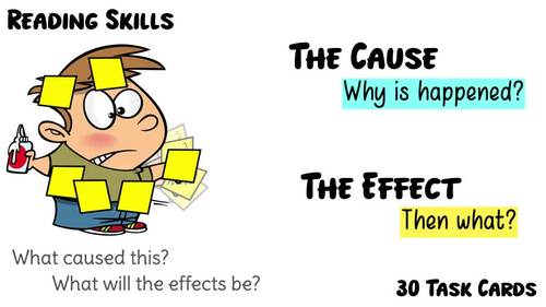 Cause and Effect Task Cards by Aussie Waves | TPT