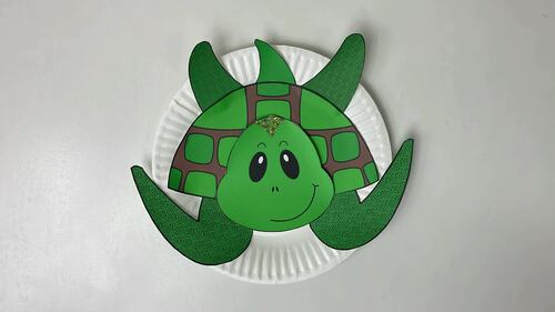 Sea Turtle Paper Plate Craft by Fun with Speech Therapy Teacher TPT