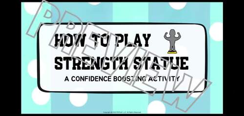 Strength Statue | A Confidence Boosting Activity | No Prep PPT Slides