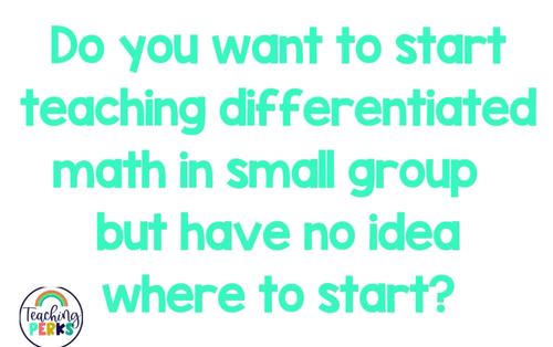 1st Grade Math Curriculum for Small Group Math - Math Centers, Games, & Lessons