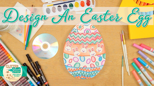 Preview of First Day of Spring: Easter Egg Art Project, Roll-A-Dice Game, & Art Sub Plan