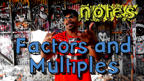 Preview of Factors and Multiples Song
