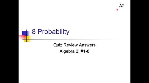 Probability Unit