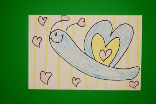 Preview of Let's Draw a Valentine Snail!