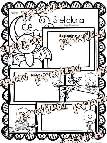 Stellaluna Book Companion Writing Craft and Activities by Anh Huynh
