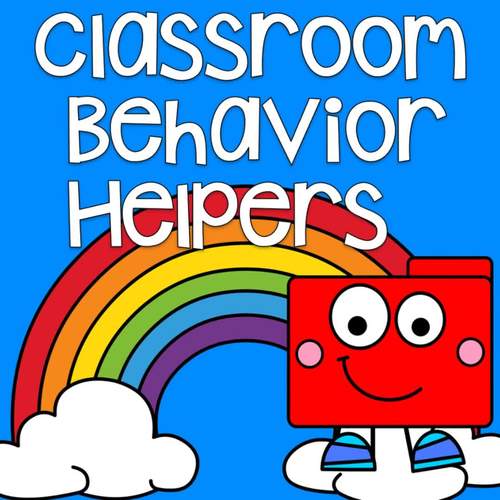 Classroom Behavior Visuals by File Folder Heaven TPT