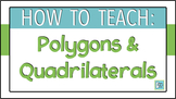 How to Teach Classifying Polygons 3rd, 4th, and 5th Grade VIDEO