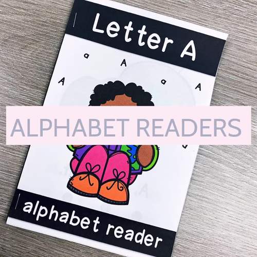 Alphabet Readers for Guided Reading by Marissa Rehder- The Teacher Haven
