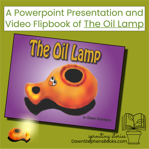 Preview of Let your light shine: The Oil Lamp Book Video and PowerPoint Presentation