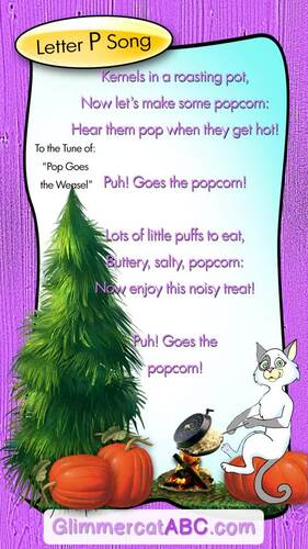Letter of the Week P by Glimmercat Education | TPT