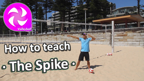 Preview of How to teach Volleyball - The Spike - PE sport skills grades 3-6