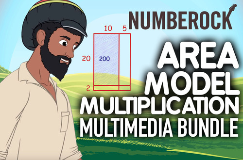 Area Model 2-Digit Multiplication Multimedia Bundle ★ Game, Video and ...