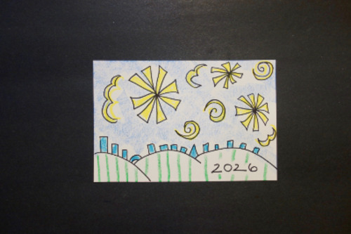 Preview of Let's Draw Happy New Year Fireworks!