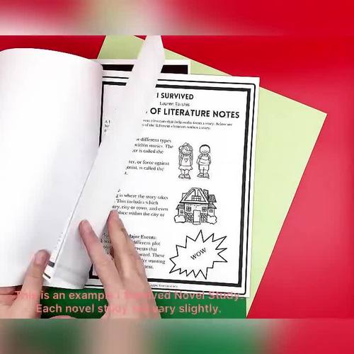 I Survived The Great Molasses Flood, 1919 Novel Study by Apple Tree