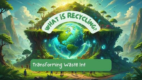 "What Is Recycling?" Storytelling Video (Canva Editable File) for Kids