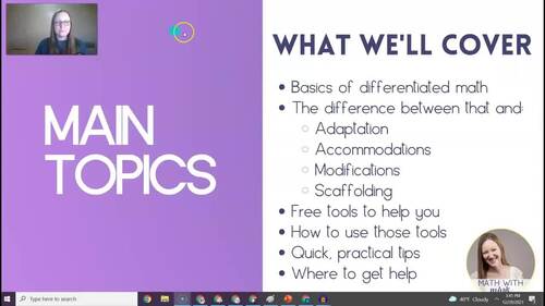 How to Differentiate Math Instruction With Google Masterclass | TPT