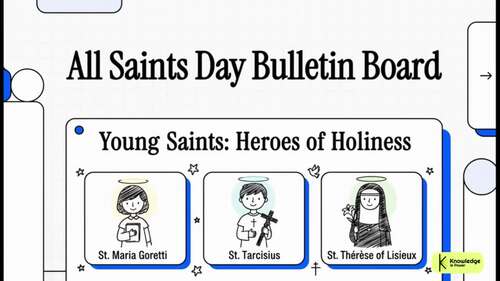 All Saints' Day | Readings, Activities and Games | TPT