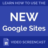 VIDEO TUTORIAL: Watch & Learn How to Use the NEW Google Sites