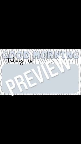 January Morning Slides by Pineapples and Pencils | TPT