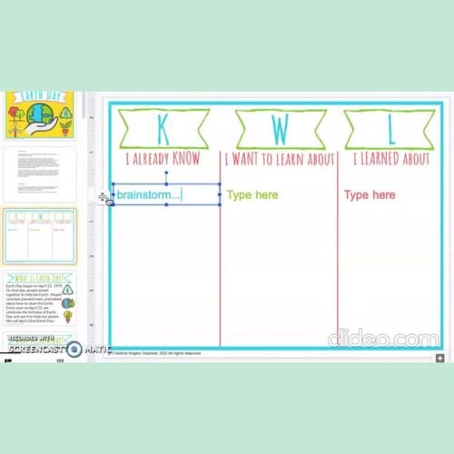Earth Day Activities Digital Google Reading Comprehension Animals Recycle