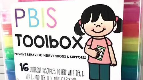 PBIS Toolbox with 16 Resources for Tier 1, 2, and 3! | TPT
