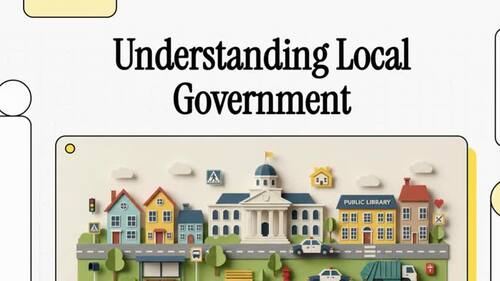 Local Government City Council Activities Civics Simulation Community ...