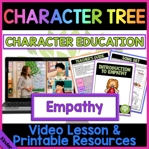 Preview of Empathy 1 of 4 | Character Education for Kindergarten