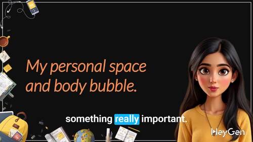 Preview of Teaching Personal Space | Body Bubble Lesson | Social Skills Activity