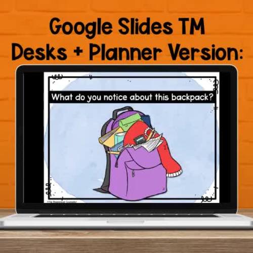 Organization Lesson and Activities for In Person or Virtual Learning