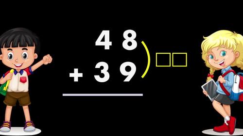 Addition with Regrouping: A Step-by-Step Approach (Worksheet)