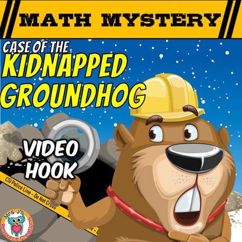 Preview of Fun Groundhog Day Activity - Groundhog Day Math Mystery
