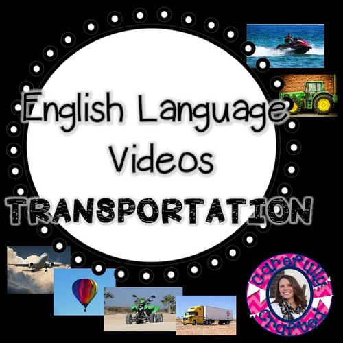 Preview of English and Early Language Video | Transportation