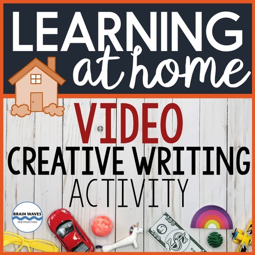 Preview of Creative Writing Video Activity Great for Distance Learning