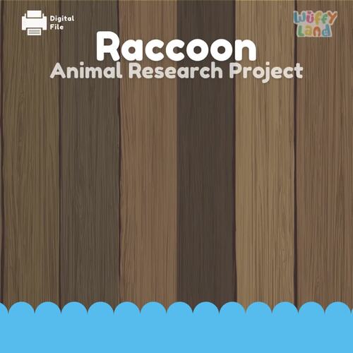 Raccoon Life Cycle & Animal Research Unit: 3in1 Real Image Montessori ...