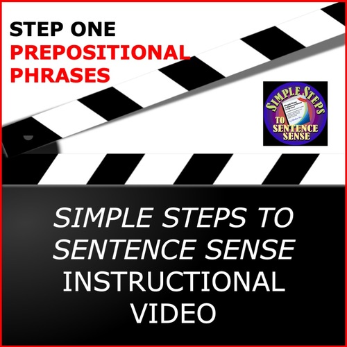 Preview of Finding Prepositional Phrases Grammar Video and Practice Exercise