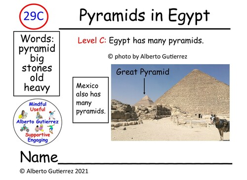 Preview of Read Aloud Video: Pyramids in Egypt #29C