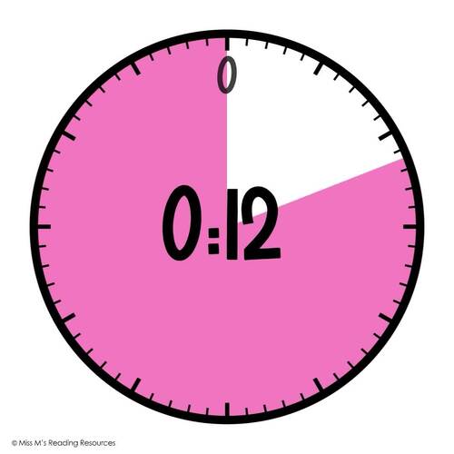 Visual Timers for Time Management PINK Classroom Management TPT