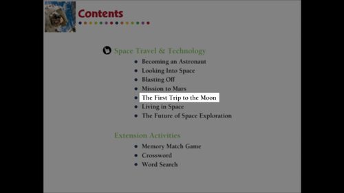 The First Trip to the Moon - NOTEBOOK Gr. 5-8 by CCP Interactive
