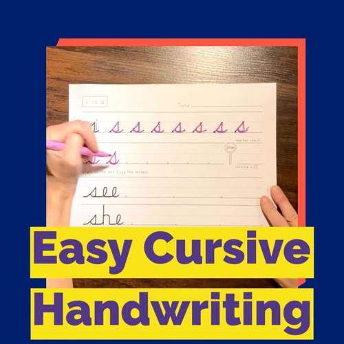 handwriting without tears style cursive handwriting practice worksheets bundle