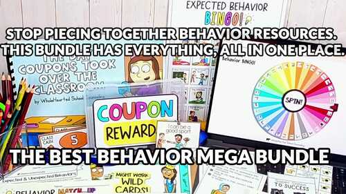 BEHAVIOR MEGA BUNDLE: Classroom Management, Behavior Lessons & SEL ...