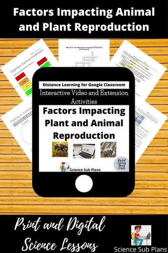 Factors Impacting Plant and Animal Reproduction-Interactive Video and  Activities