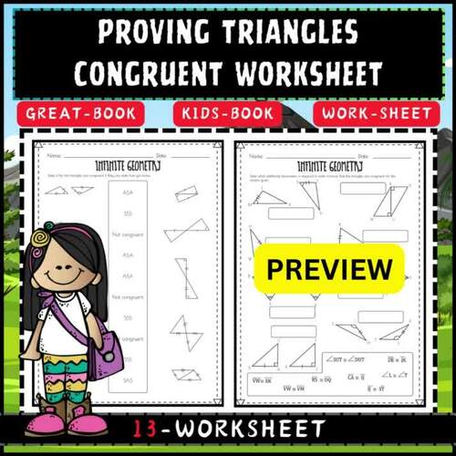 Proving Triangles Congruent Worksheet by Lib Anatomy school TPT